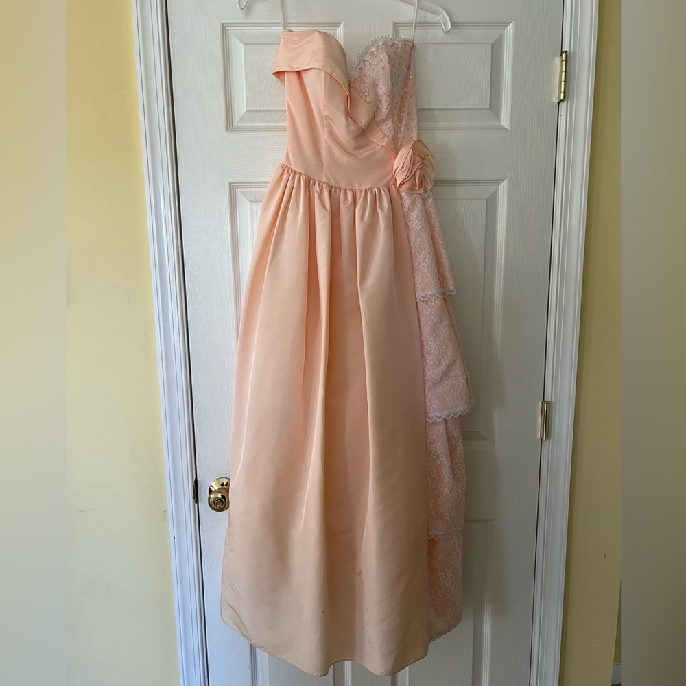 Vintage Gunne Sax by Jessica McClintock floor length prom dress